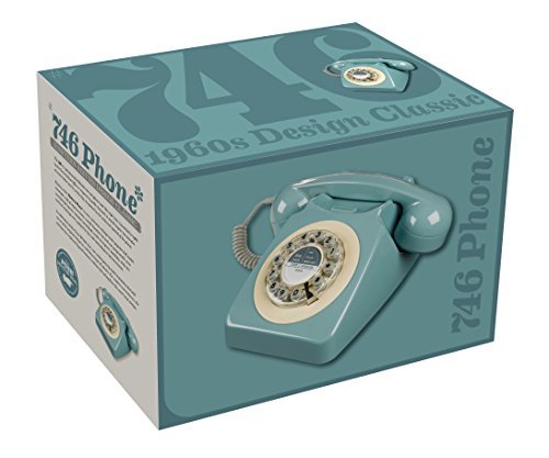 Wild Wood 746 Phone Retro Design, French Blue