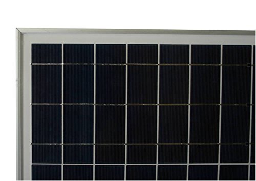 WindyNation 30 Watt 30W Polycrystalline 12V 12 Volt Solar Panel Battery Charger – Boat RV Gate Off-Grid