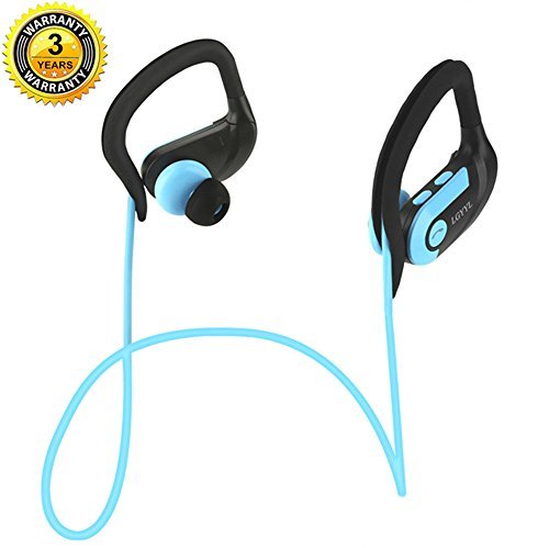 Wireless Headphones LGYYL Bluetooth Earbuds with Mic Best Sport Headsets Sweatproof Earphones Over Ear HD Stereo for Running Gym Workout Voice Prompt&Control Work 8Hours for iPhones Android Phones