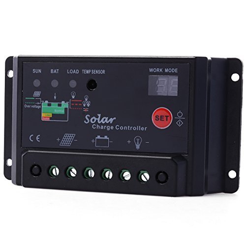 XCSOURCE® Intelligent 30A PWM Solar Panel Charge Controller 12V24V Battery Regulator LD296