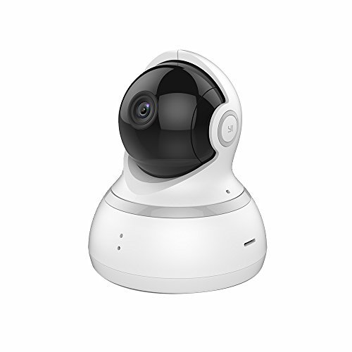 YI Dome Camera, 1080P HD Indoor Cam with Wireless IP Security Surveillance System & Night Vision - White (US Edition)