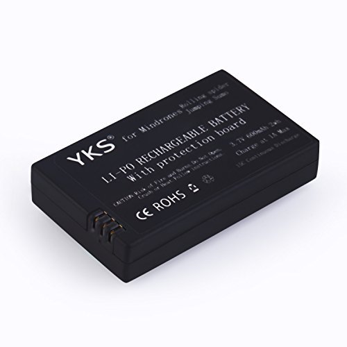 YKS Upgraded 4in1 Parallel Balance Rapid Battery Charger with 4pcs 3.7V 600mAh Li-Po Battery for Parrot MiniDrone Rolling Spider and Jumping Sumo