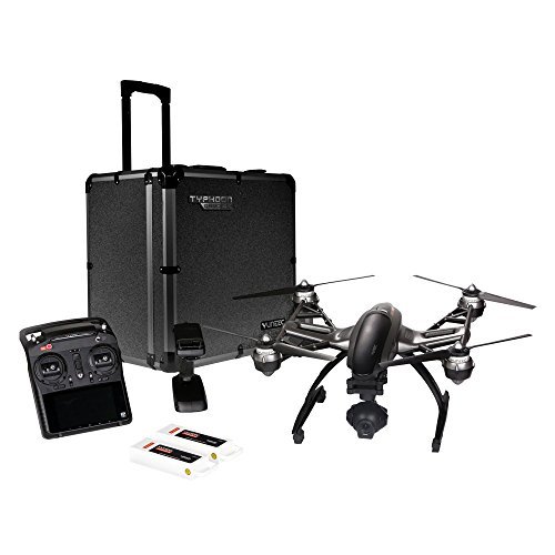 YUNEEC Q500 4K Typhoon Quadcopter with CGO3 Camera, SteadyGrip, and Camera Aluminum Case (RTF)