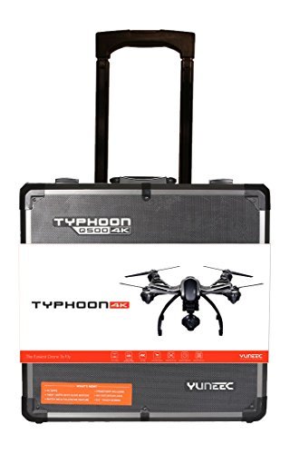 YUNEEC Q500 4K Typhoon Quadcopter with CGO3 Camera, SteadyGrip, and Camera Aluminum Case (RTF)