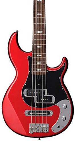 Yamaha BB Series 5-String Bass, Red Metallic