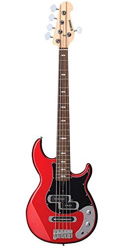 Yamaha BB Series 5-String Bass, Red Metallic