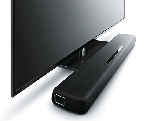 Yamaha YAS-107BL Sound Bar with Dual Built-In Subwoofers & Bluetooth Black