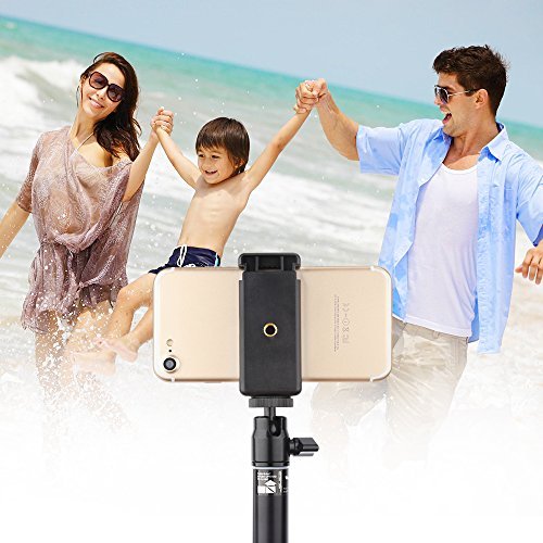 YiSeyruo Selfie Stick Extendable Monopod with Tripod Stand for GoPro Hero 5/4/3+/3/2/1/Session, Samsung Gear 360,4K Action Camera, Ricoh Theta S, Olympus, M15 Camera, 360fly 4K, YI 4K and Cell Phones