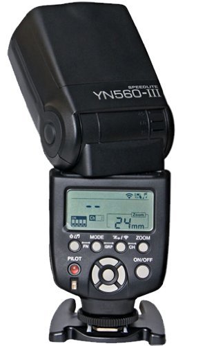Yongnuo Professional Flash Speedlight Flashlight Yongnuo YN 560 III for Canon Nikon Pentax Olympus Camera / Such as: Canon EOS 1Ds Mark, EOS1D Mark, EOS 5D Mark, EOS 7D, EOS 60D, EOS 600D, EOS 550D, EOS 500D, EOS 1100D (Discontinued by Manufacturer)