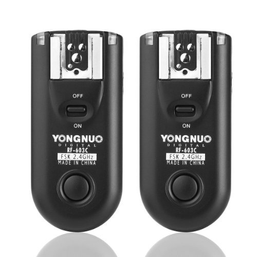 Yongnuo RF-603C3-INT Wireless Remote Flash Trigger for Canon 1D 1DS 5D 5DII LF239 (Discontinued by Manufacturer)