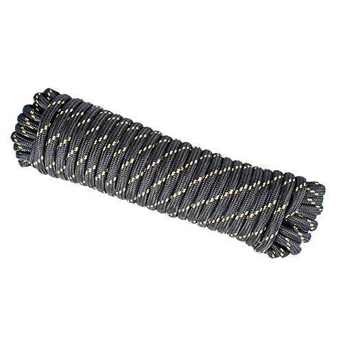 YourTools W104-1B Rope, 1/2\" by 100', Black