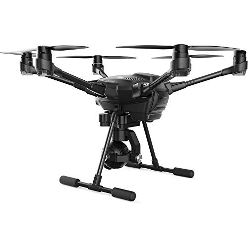 Yuneec TYPHOON Flight Aerial Videography Hexacopter in Color Box Surveillance Video Quad, Black (YUNTYHBUS)