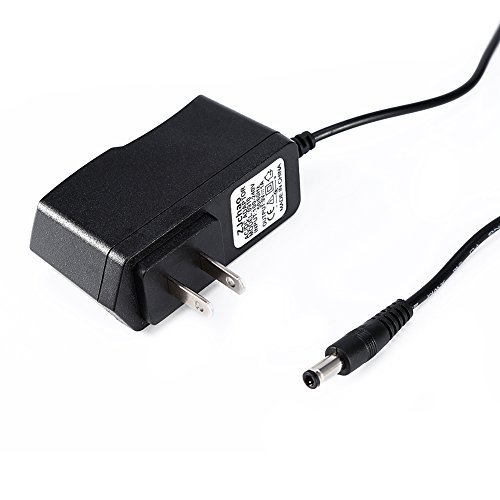 ZJchao 9V 1A Power Adapter for Arduino (2-Flat-Pin Plug / 100CM Cable)