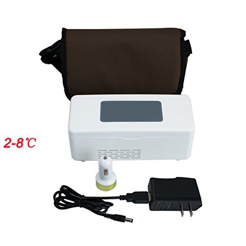 Zinnor 2~8℃ Insulin Cooler Case | Portable Reefer Small Refrigerator | Drug Constant Temperature Refrigerator