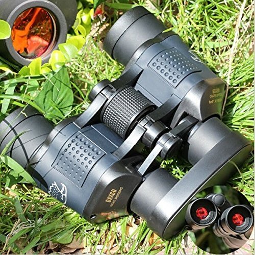 Zoostliss Military Optical Binoculars 5000M High Resolution Telescope Rapid Focusing Binoculars with Strap and Bag for Hunting Camping Surveillance Sporting Events Traveling