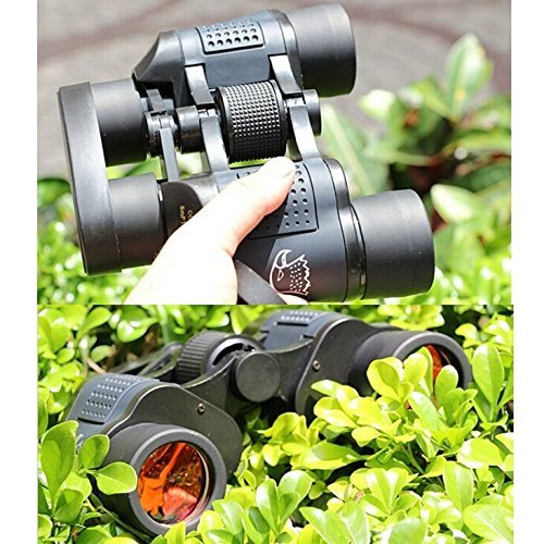 Zoostliss Military Optical Binoculars 5000M High Resolution Telescope Rapid Focusing Binoculars with Strap and Bag for Hunting Camping Surveillance Sporting Events Traveling