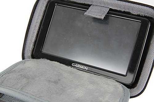 co2CREA (TM) Hard Carrying Travel Case Bag for Garmin nuviCam nuvi LMTHD 2797LMT 65LM 2757LM 2689LMT 2699LMTHD Tomtom Go Via Mio 6-7" Inch GPS Navigation Navigator and accessories