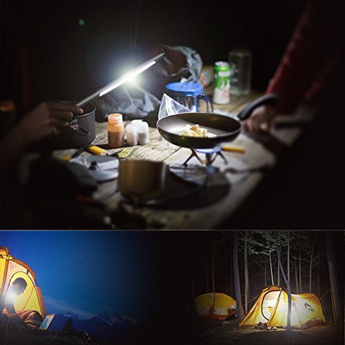 dodocool LED Desk Lamp 5W Rechargeable Detachable Reading Light Dimmable Touch Sensitive Control with Magnetic Base