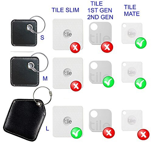 fashion key chain cover accessories for tile skin phone finder key finder item finder (only case, NO tracker included). 4-pack