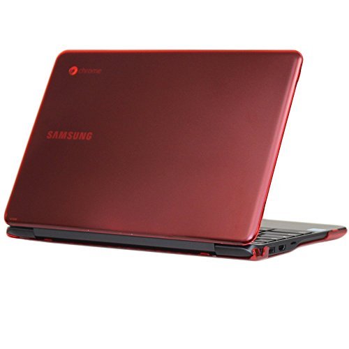 iPearl mCover Hard Shell Case for 11.6" Samsung Chromebook 3 XE500C13 series ( NOT Compatible with older XE303C12 / XE500C12 / XE503C12 models ) laptop - Chromebook 3 XE500C13 - RED