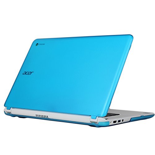 iPearl mCover Hard Shell Case for 15.6" Acer Chromebook 15 C910 / CB5-571 / CB3-531 series Laptop (Aqua)