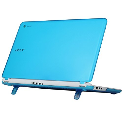 iPearl mCover Hard Shell Case for 15.6" Acer Chromebook 15 C910 / CB5-571 / CB3-531 series Laptop (Aqua)