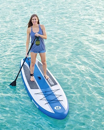 iRocker Inflatable CRUISER Stand Up Paddle Board 10'6" Long 33" Wide 6" Thick SUP Package
