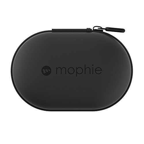 mophie Power Capsule External Battery Charger for Fitbit Flex, Beats by Dre, JBL Wireless Earbuds - Black