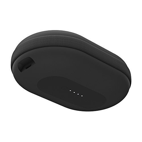 mophie Power Capsule External Battery Charger for Fitbit Flex, Beats by Dre, JBL Wireless Earbuds - Black