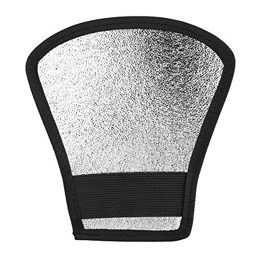 pangshi Two-Sides Flash Diffuser Softbox Silver/White Reflector for Nikon Speedlite SB-600, SB-800, SB-900, Canon Speedlite 380EX 430EX 550EX 580EX Vivita Flash Sunpack Nissin Sigma Sony Pentax Olympus Yongnuo Flash