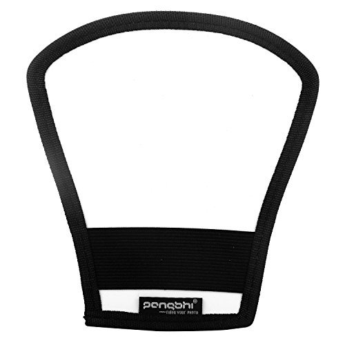 pangshi Two-Sides Flash Diffuser Softbox Silver/White Reflector for Nikon Speedlite SB-600, SB-800, SB-900, Canon Speedlite 380EX 430EX 550EX 580EX Vivita Flash Sunpack Nissin Sigma Sony Pentax Olympus Yongnuo Flash