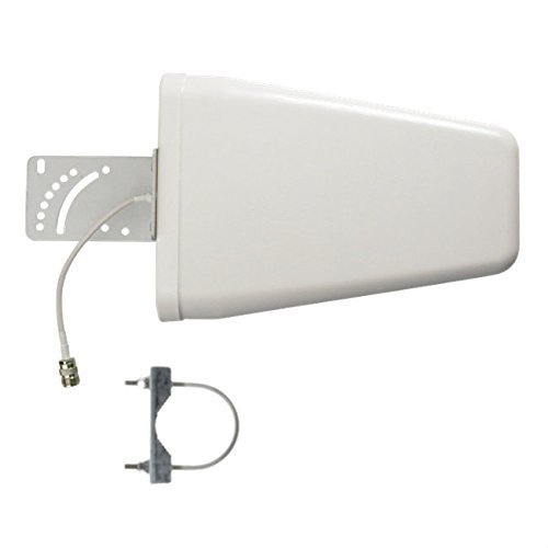 weBoost 700-2700 MHz Wide Band Directional Antenna with N Female Connector - Retail Packaging - White