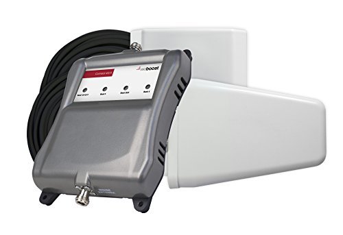 weBoost Connect 4G-X Cell Phone Signal Booster for Home and Office – Enhance Your Signal up to 32x. Can Cover up to 7500 sq ft or Large Home. For Multiple Devices and Users.