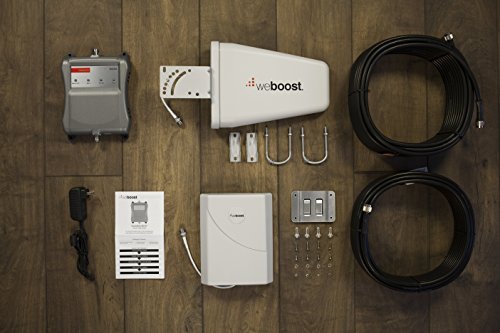 weBoost Connect 4G-X Cell Phone Signal Booster for Home and Office – Enhance Your Signal up to 32x. Can Cover up to 7500 sq ft or Large Home. For Multiple Devices and Users.