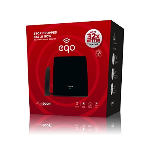 weBoost EQO 4G Cell Phone Signal Booster for Home, Apartment or Condo - Enhance Your Signal up to 32x. Can Cover up to 1200 sq ft or Small Home. For Multiple Devices and Users