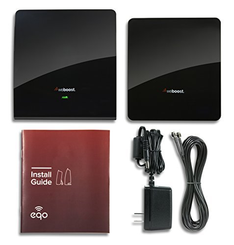 weBoost EQO Cell Phone Signal Booster for Home, Apartment or Condo – Enhance Your Signal up to 32x. Can Cover up to 1500 sq ft or Small Home. For Multiple Devices and Users.