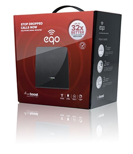 weBoost EQO Cell Phone Signal Booster for Home, Apartment or Condo – Enhance Your Signal up to 32x. Can Cover up to 1500 sq ft or Small Home. For Multiple Devices and Users.