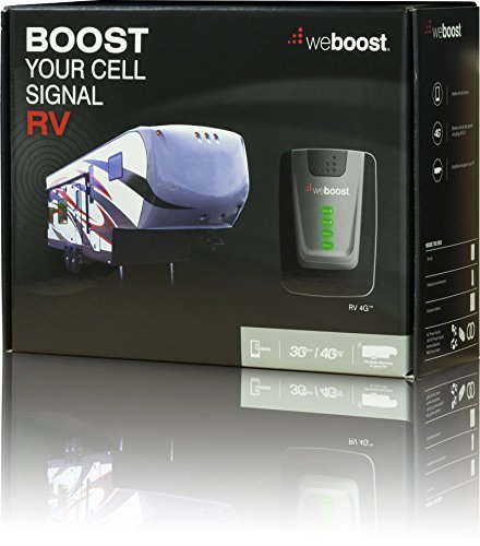 weBoost RV 4G Cell Phone Signal Booster for RV and Mobile Homes – Enhance Your Signal up to 32x. For Multiple Devices and Users.